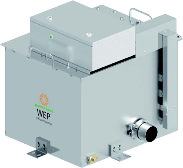 業務用バイオ式生ごみ処理機LFCのWEP 排水ポンプ